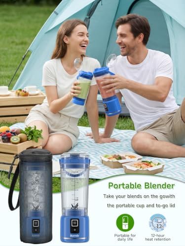 Cordless Portable Blender for Smoothies, Shakes and Ice Crushing - Image 2