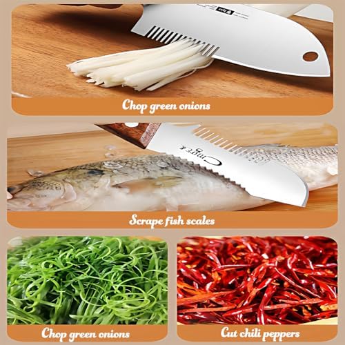 Julienne Scallion Shredding Knife Multi-Purpose Slicer for Onion