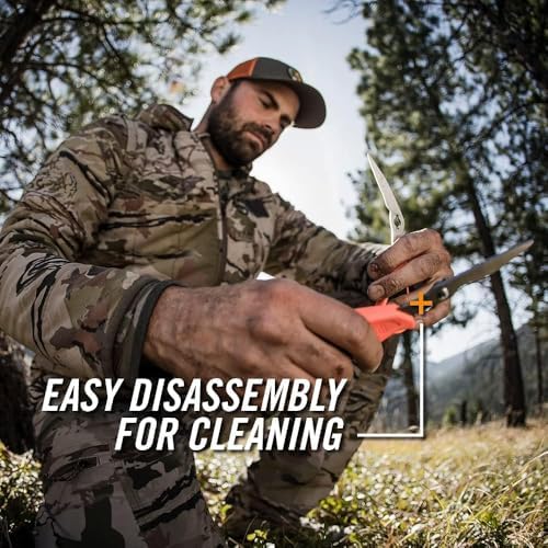 Vital Take-Apart Poultry Kitchen & Hunting Shears, Serrated, Orange