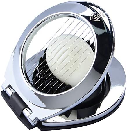 Multi Function Stainless Steel Egg Slicer for Hard Boiled Eggs by VilaKuChe