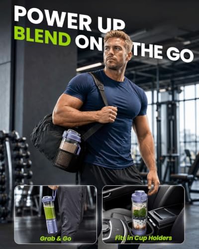 Portable Blender for Smoothie, Personal Blender, Cordless, Fitness &Travel - Image 3