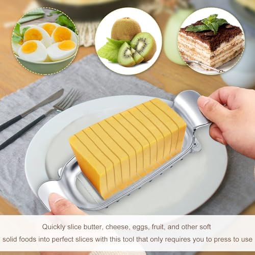 Stainless Steel Cheese Cutter and Butter Slicer - Image 5