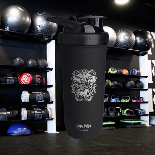 Reforce Stainless Steel Harry Potter Expecto Patronum Style Protein Shaker Bottle (900 ML /30oz) | Silent Mixing | Leak-Proof Shaker Bottle | Gym Shaker Bottle | BPA-Free