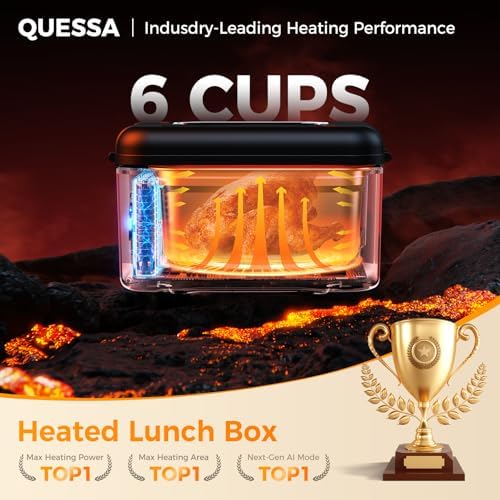 2026 Upgraded Cordless Electric Food Warmer Lunch Box