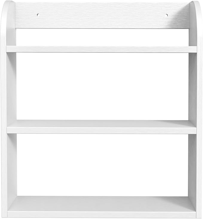 CRAFT 3 Tier Bamboo Spice Rack, White