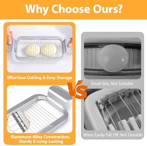 Large Butter Cutter, Heavy-Duty Banana Slicer with Stainless Steel Wires - Image 3