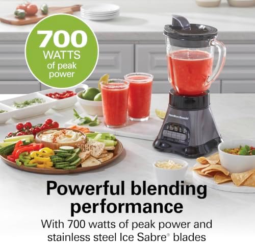 Hamilton Beach 2-in-1 Personal Blender and Countertop Blender For Smoothies - Image 3