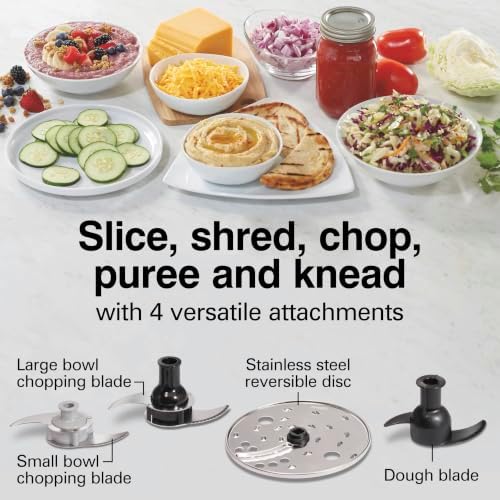 Stack & Snap 14 Cup Food Processor and Vegetable Chopper