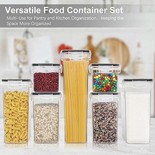 Airtight Food Storage Containers with Lids, 7 PCS