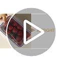 LOCK & LOCK Easy Essentials Food Storage with Flip Lid/Airtight container, BPA Free, 14.3-Cup, Clear