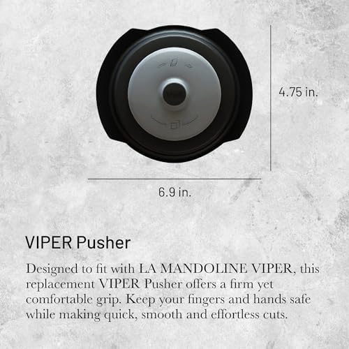 de Buyer VIPER Pusher - Ideal for Quick, Smooth Cuts in Various Styles - Designed for LA MANDOLINE VIPER - Made in France - Image 2