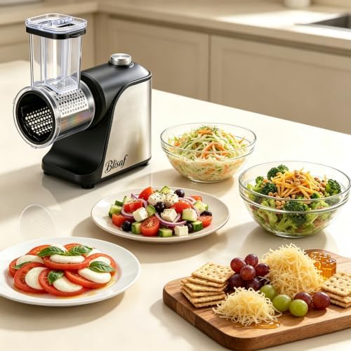 5-in-1 Multifunctional Electric vegetable cutter,Cheese grater