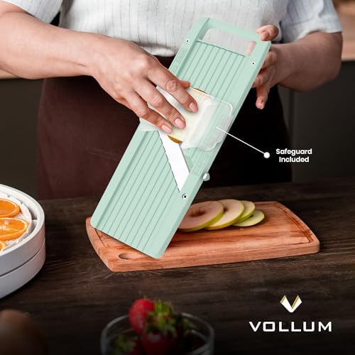 Mandoline Slicer Vegetable Cutter Stainless Steel Blades