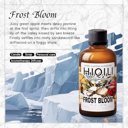 HIQILI Frost Bloom Fragrance Oil for Diffuser Perfume & Hair Mist Crafting - Image 2