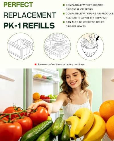 PK-1 Produce Preserver Compatible With Frigidaire Pure Air Produce Keeper