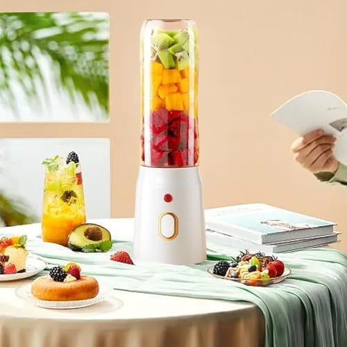 Generic Portable Blender for Shakes and , 2024 New  Size Blender with 10 Blades, USB Rechargeable Mini Blender   for Kitchen Travel Gym, White - Image 3