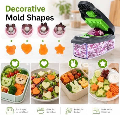 13-in-1 Vegetable Chopper, Box Chopper for Vegetables - Image 3