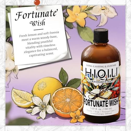 HIQILI Fortunate Wish Fragrance Oil for Diffuser, DIY & Aromatherapy - Image 2
