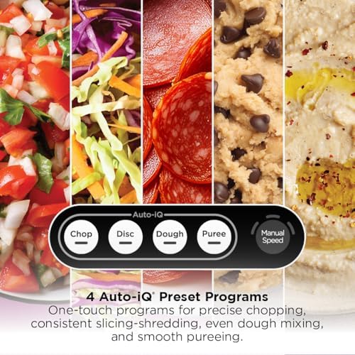 Ninja PrecisionPro Food Processor & Dough Mixer, 1000PW, 9-Cup, BZ601 - Image 2