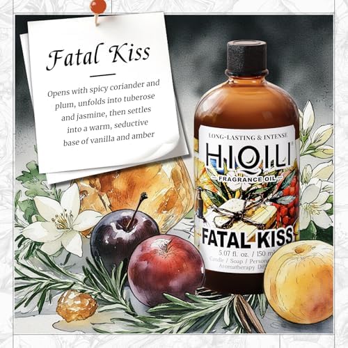 HIQILI Fatal Kiss Fragrance Oil for Diffuser，Soap & Candle - 5.07 Fl Oz - Image 2