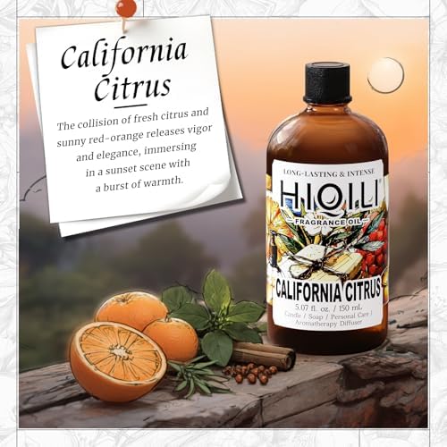 HIQILI California Citrus Fragrance Oil, Fresh for Diffuser - 5.07 Fl Oz - Image 2