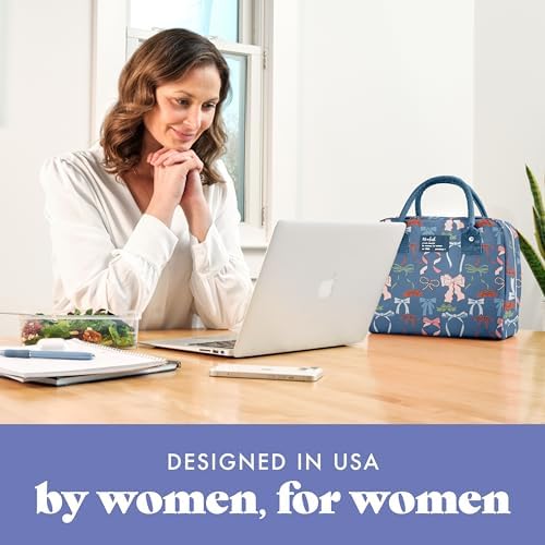 Bloomington Insulated Lunch Bag for Women w/ Containers