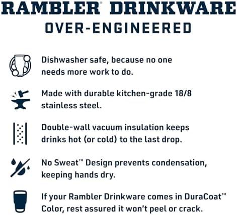 Rambler 18 oz Bottle, Leakproof, Vacuum Insulated, Stainless Steel with Chug Cap, Tropical Pink