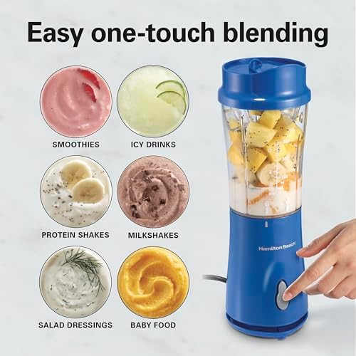 Portable Blender for Smoothies With 14 oz. Travel Jar