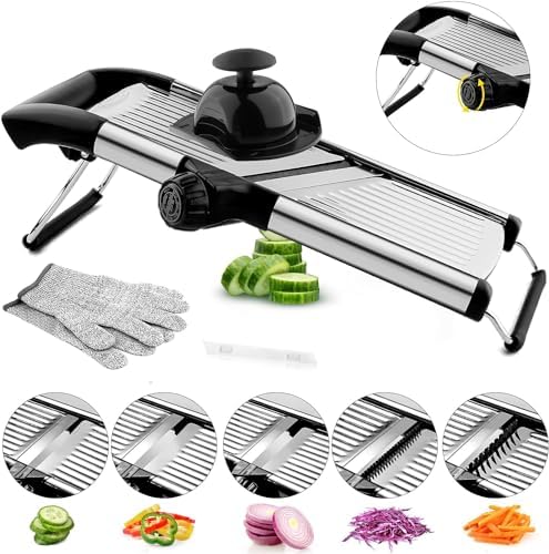 Mandoline Slicer for Kitchen, Vegetable Slicer