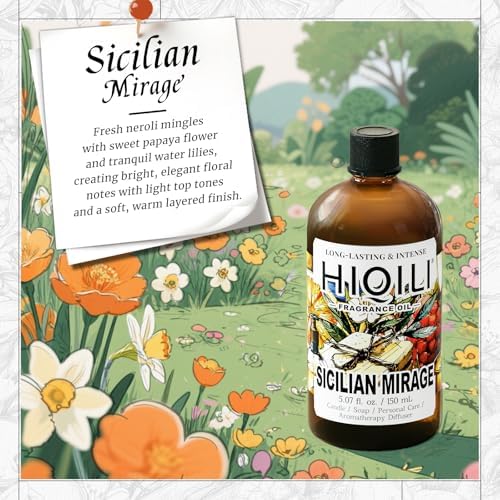 HIQILI Sicilian Mirage Fragrance Oil for Candle, Perfume & Personal Care - Image 3