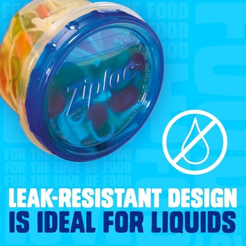 Twist N Loc Leak-Proof Food Storage Containers, Small, 9 Count