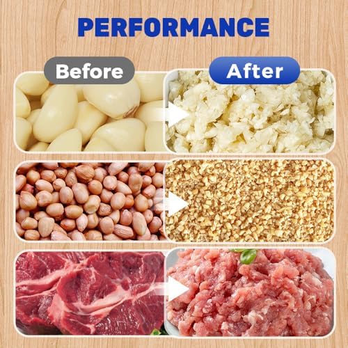 Electric Garlic Chopper, Mini Food Processor Small USB Rechargeable Mini Chopper, Wireless Electric Veggie Grinder & Garlic Mincer for Onion, Chili, Ginger (Purple, 250ML) - Image 7