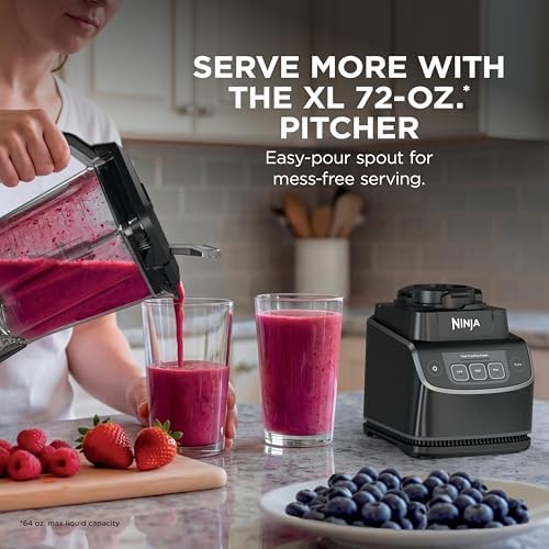 Ninja UltraCrush Professional Blender, 1000W, 72oz Pitcher, 3 Speeds, BP201 - Image 3