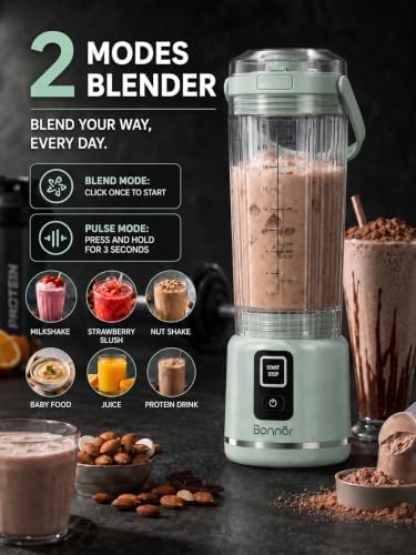 Cordless Portable Blender for Smoothies, Shakes and Ice Crushing - Image 5