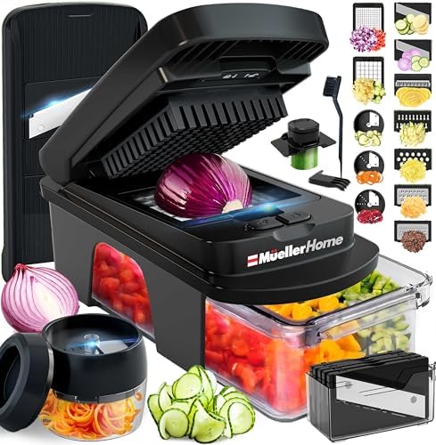 HOME ULTIMATE 12 Blade Vegetable Chopper & Mandoline Slicer