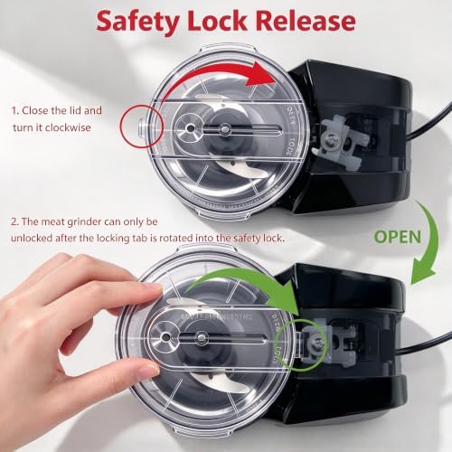 Mini Food Processor 1.5 Cup Electric Food Chopper