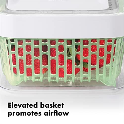 OXO Good Grips Storage Container, White, 1.6 Quart