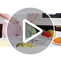 Rotary Cheese Grater, Cheese Grater Hand Crank, 3-Blade Grater