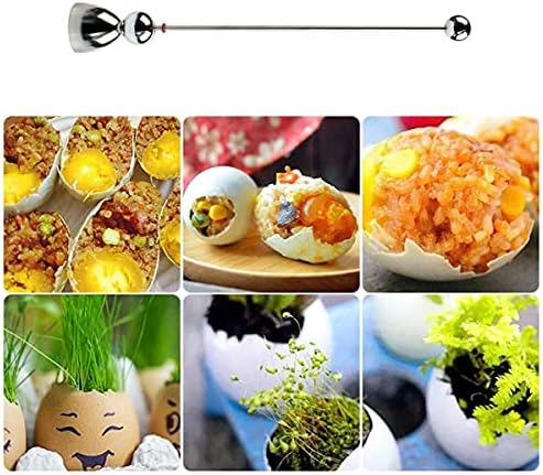 Egg Cracker Tool,Egg Topper, Egg Cutter,Egg Shell Remover,Matching Stainless Steel Egg Cutter Tool,Good In the Kitchen - Image 5