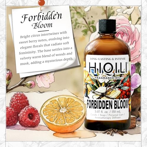 HIQILI Forbidden Bloom Fragrance Oil for Soap & Candle - 5.07 Fl Oz - Image 2