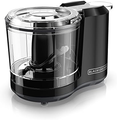 BLACK+DECKER 1.5-Cup Electric Food Chopper, One Touch Pulse, 150W Motor, Stay-Sharp Blade, Dishwasher Safe by Unknown