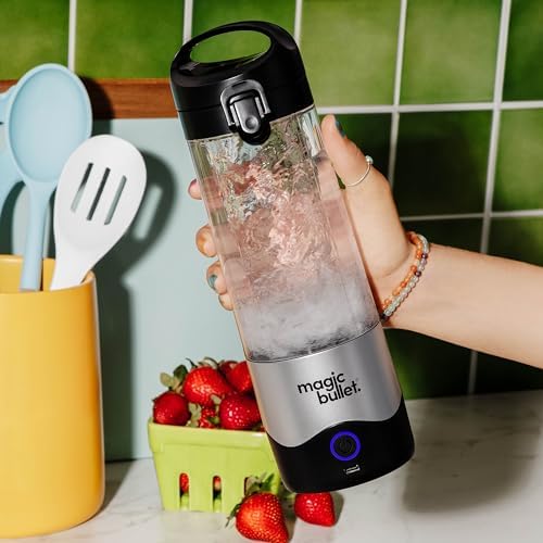 magic bullet Portable Blender MBPB50100 Silver - Image 5