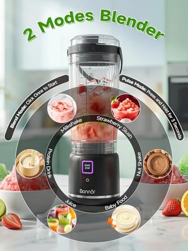Cordless Portable Blender for Smoothies, Shakes and Ice Crushing - Image 4
