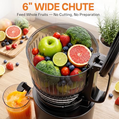 Smoothpress® 6-inch Chute Cold Press Juicer Machine
