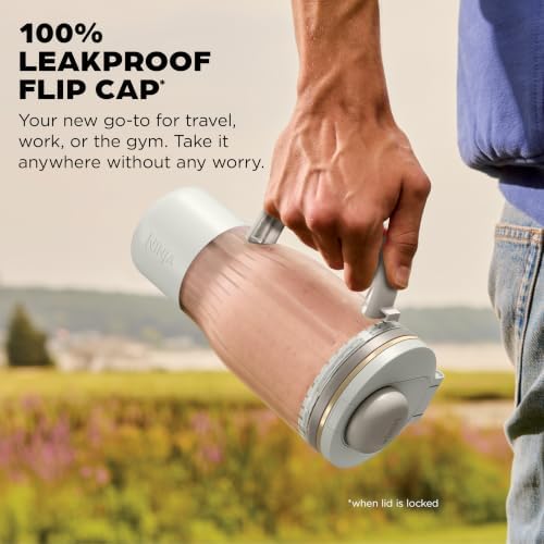 Ninja BlendBOSS Personal Blender, Amazon Exclusive Bone & Champagne - Image 3