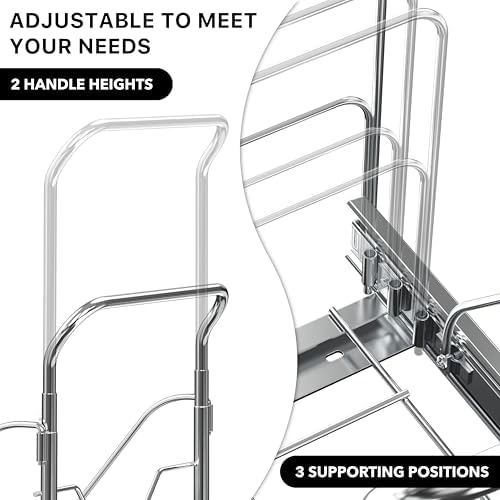 Pull Out Trash Can Shelf (for 7~13 Gal, Can Not Included)