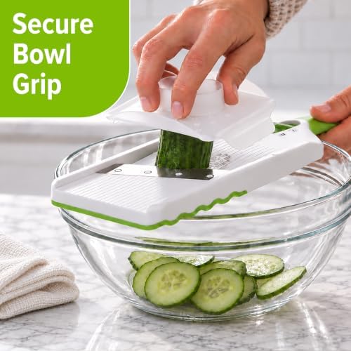 Adjust-A-Slice Mandoline Slicer with Adjustable Thickness