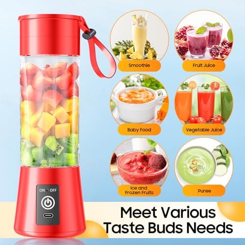 2026 Newly Upgraded Portable Smoothie Blender - Personal Travel Blender - Image 2