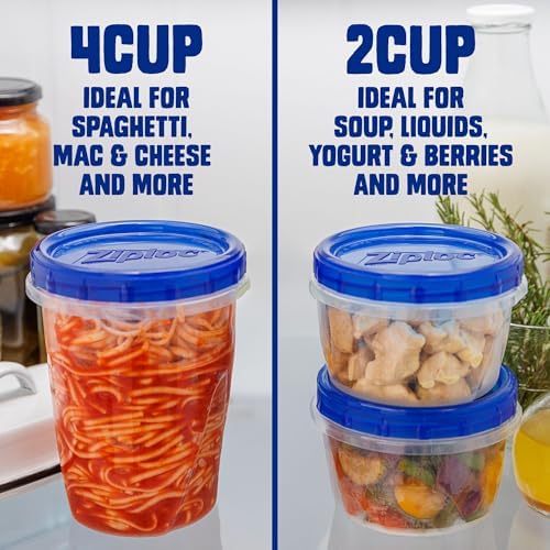 Twist N Loc Leak-Proof Food Storage Containers, Small, 9 Count