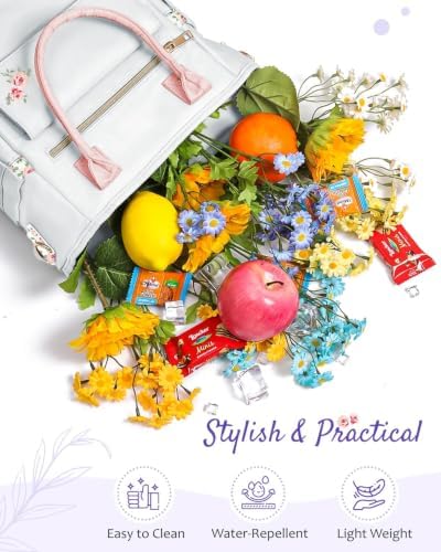 Large Lunch Box Bag Women - Soft Cooler for Work Picnic - Gifts for Women